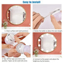 Hollywood LED Vanity Mirror Lights | 10 Dimmable Bulbs | 3 Color Modes | USB Powered Makeup Mirror Lighting Kit