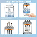 ✨ Premium 3-in-1 Electric Makeup Brush Cleaner & Dryer – Automatic USB Rechargeable Brush Washing Machine with Drying Stand