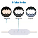 Hollywood LED Vanity Mirror Lights | 10 Dimmable Bulbs | 3 Color Modes | USB Powered Makeup Mirror Lighting Kit