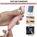 Rechargeable Electric Foot File | Professional Callus Remover & Pedicure Tool for Smooth, Soft Feet | USB Cordless Foot Care Device