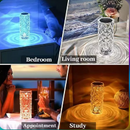 💎 Rechargeable Crystal Touch Lamp with Remote – Luxury Dimmable LED Table Lamp