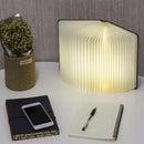 LED Wooden Book Lamp – Foldable 3D Magnetic Book Light | USB Rechargeable | 3 Color Lighting Modes | Modern Home & Bedroom Decor