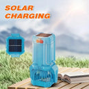 🌟Multifunction Rechargeable Solar Camping Lantern with High-Speed Fan, LED Torch & 5V Power Bank | Portable Emergency Light for Camping, Hiking & Outdoor Adventures