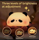 🌟Cute Panda Silicone LED Night Light – USB Rechargeable Touch Control Night Lamp for Kids, Baby Nursery & Bedroom | Soft Warm Glow Gift