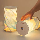 ✨ LumiFold™ Portable Ambient LED Lamp – Modern Foldable Mood Light